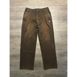 Vintage Independent Trucks Company Khaki Pants Brown Size Large Skate Faded Y2K